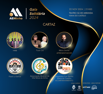 2ª edição da Gala Solidária da AEMinho