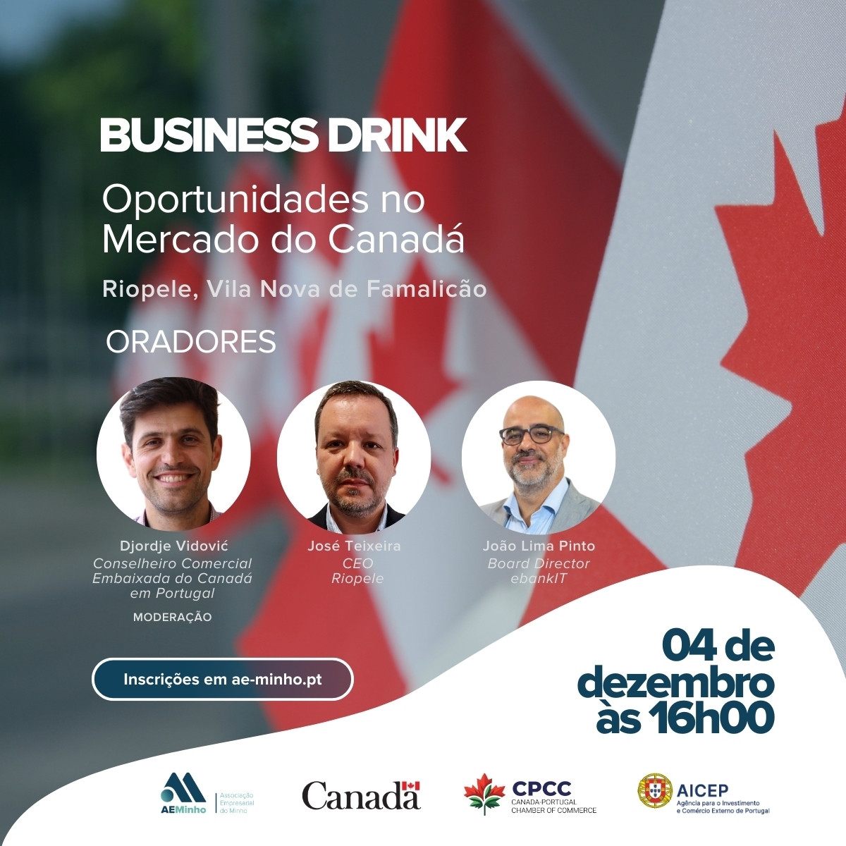 Business Drink | Oportunidades no Mercado do Canadá