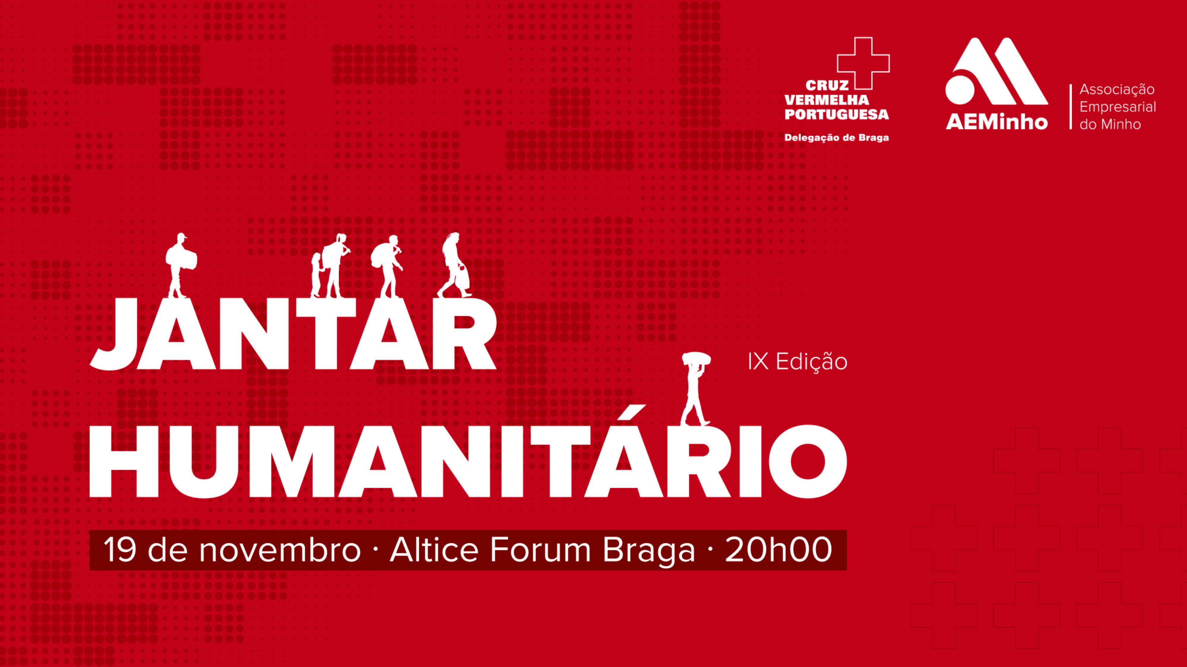 AEMinho amadrinha Jantar Humanitário da Cruz Vermelha de Braga