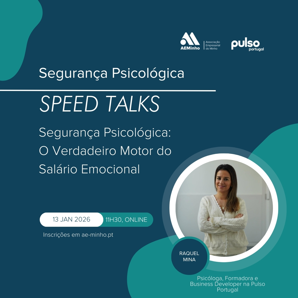 Speed Talks com Pulso Portugal | Segurança Psicológica: O Verdadeiro Motor do Salário Emocional