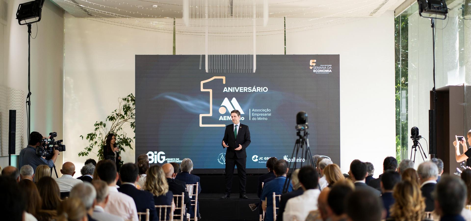 Press Minho: "Associação Empresarial do Minho assinala primeiro aniversário focada na sustentabilidade e responsabilidade social"