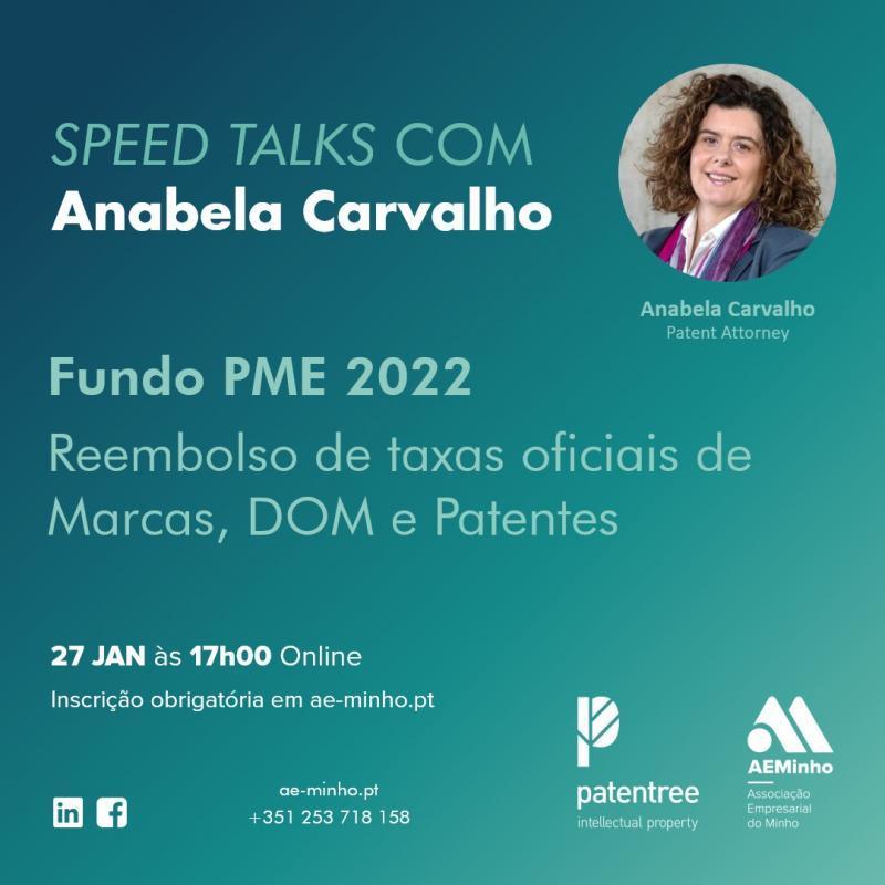 Speed Talks com Anabela Carvalho | Fundo PME 2022