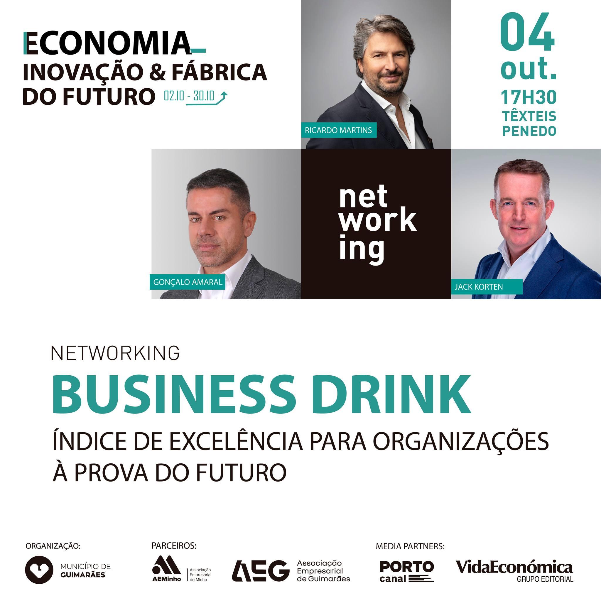 Business Drink | Índice de excelência para organizações à prova do futuro