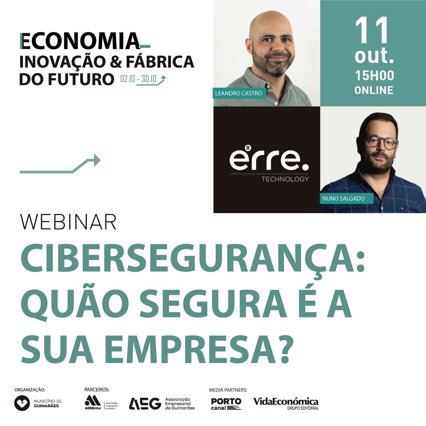 Webinar | Cibersegurança: Quão segura é a sua empresa?