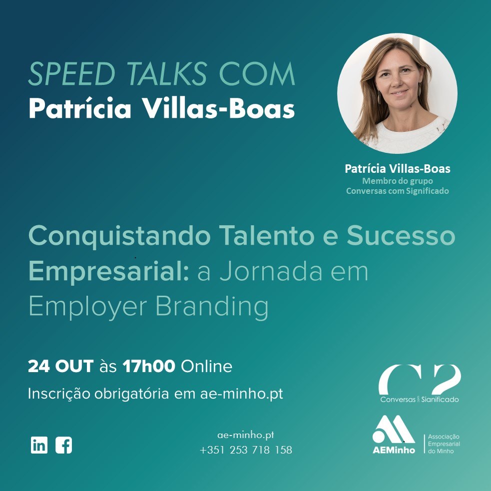 Speed Talks com Conversas com Significado | Conquistando Talento e Sucesso Empresarial: a Jornada em Employer Branding