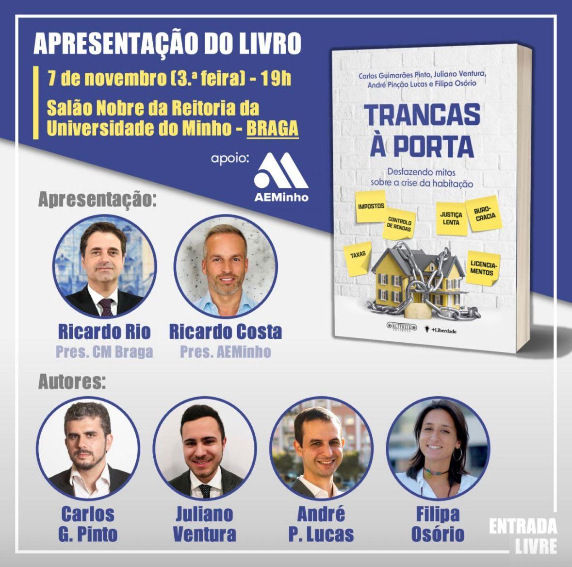 Apresentação do Livro "Trancas à Porta: Desfazendo mitos sobre a crise da habitação"