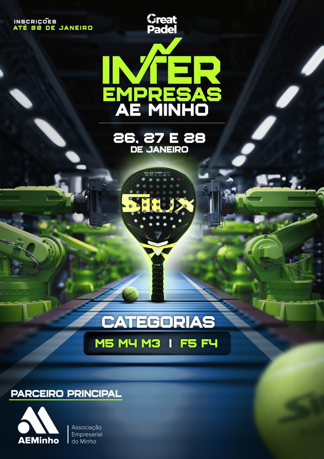 Torneio de Padel Inter Empresas com Great Padel