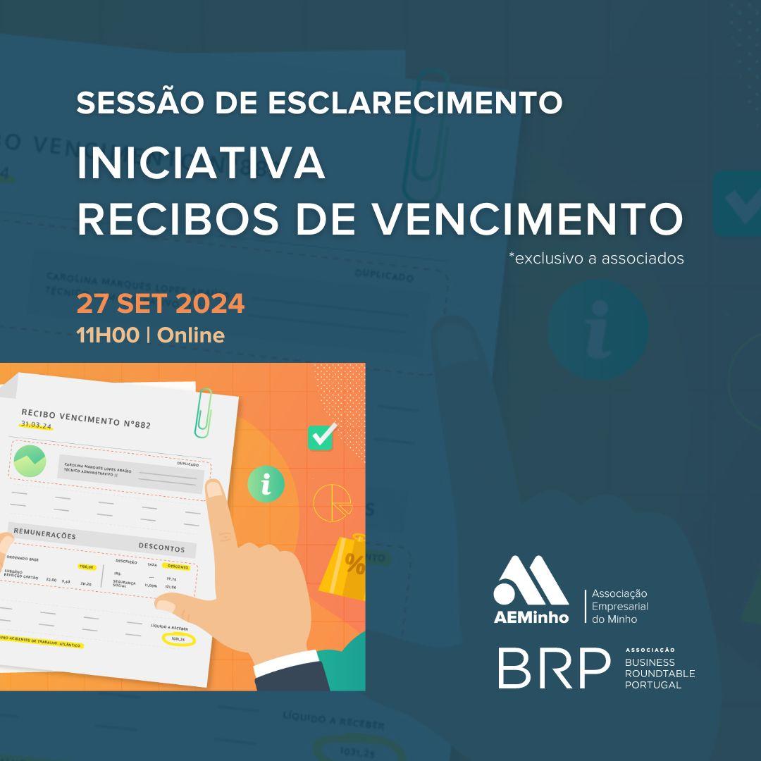 Sessão de esclarecimento |&nbsp;Iniciativa Recibos de Vencimento - Exclusivo Associados