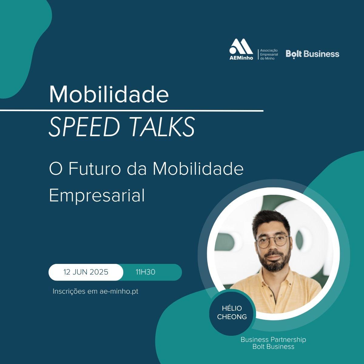 Speed Talks com Bolt Business | O Futuro da Mobilidade Empresarial