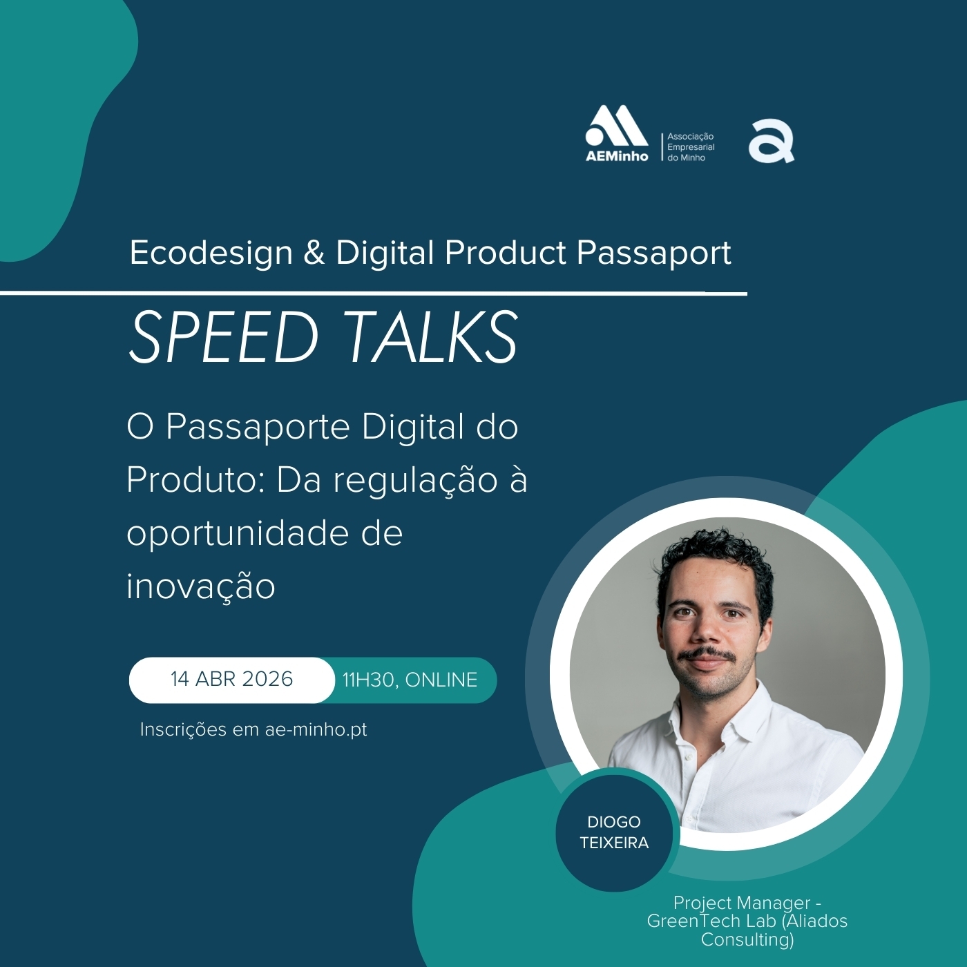 Speed Talks com Aliados Consulting | O Passaporte Digital do Produto: Da regulação à oportunidade de inovação