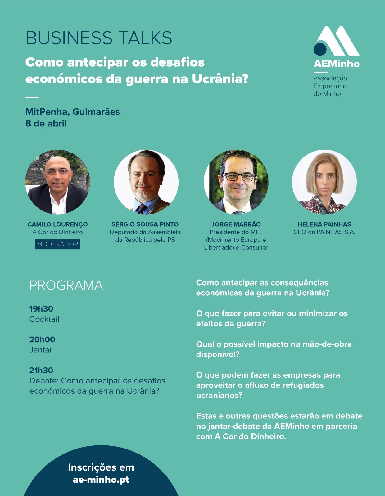 Business Talks | Como antecipar os desafios económicos da guerra na Ucrânia?