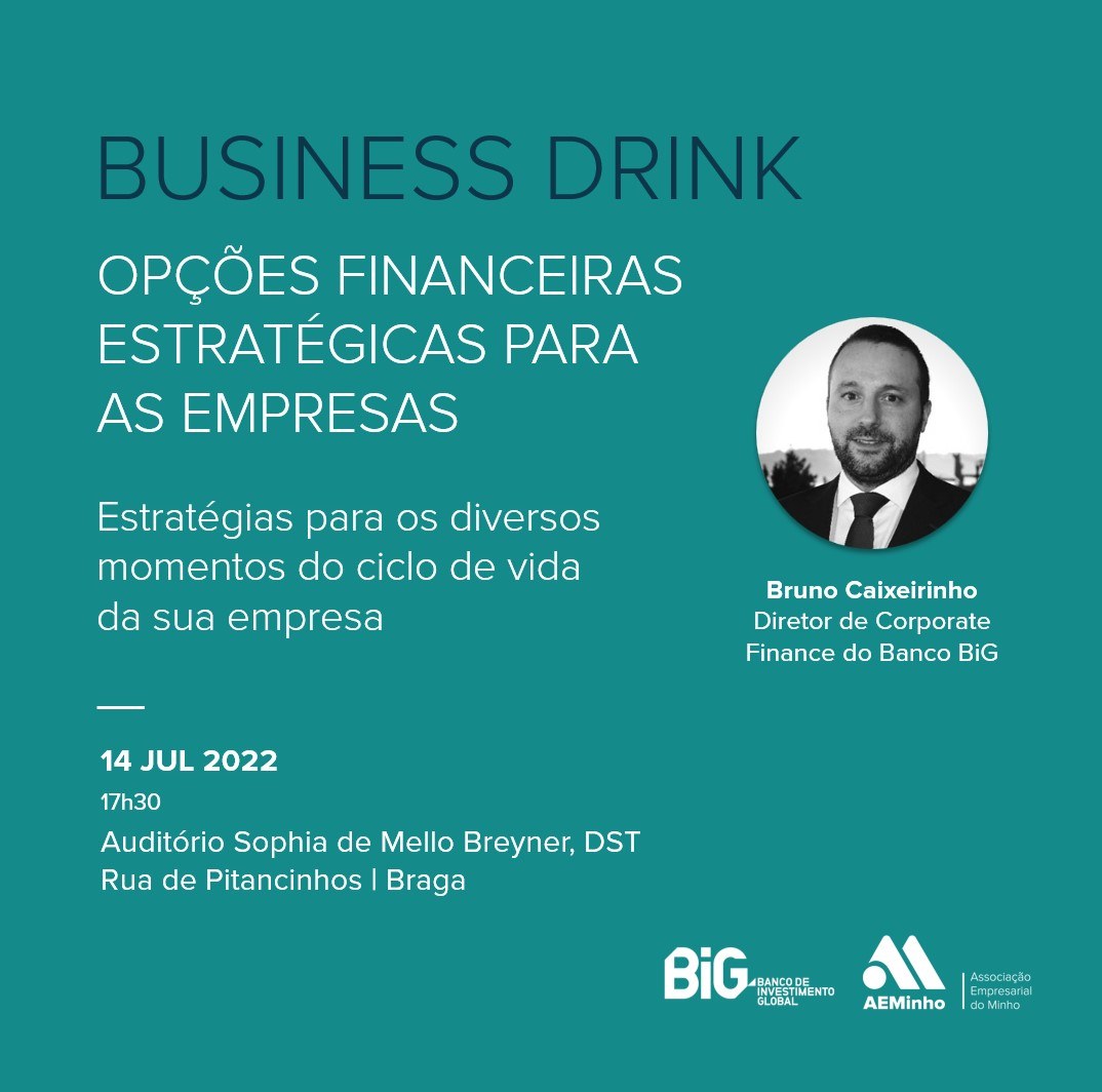 Business Drink | Opções financeiras estratégicas para as empresas